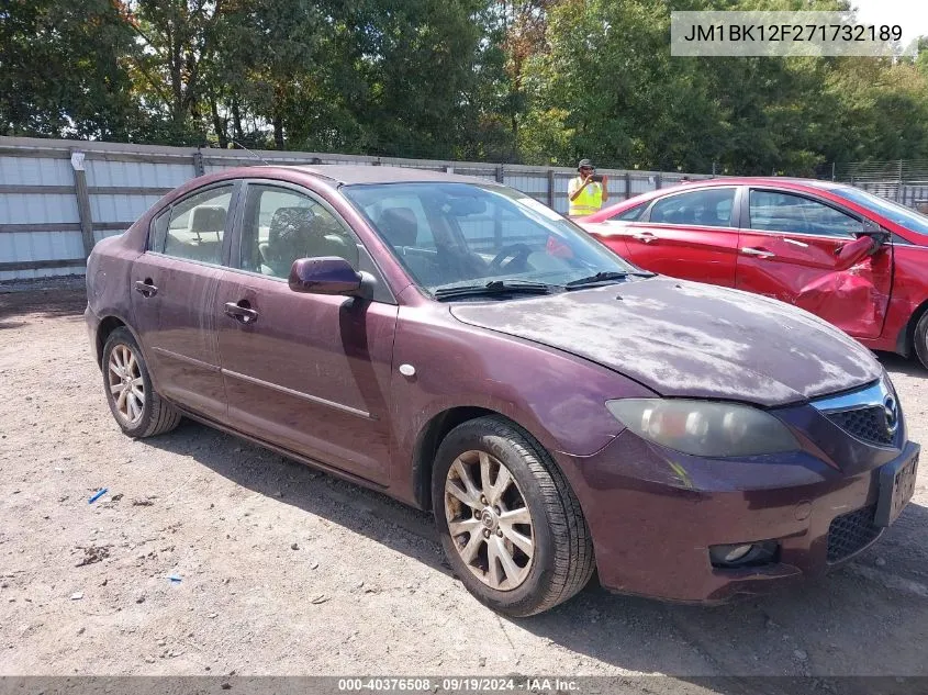 JM1BK12F271732189 2007 Mazda Mazda3 I