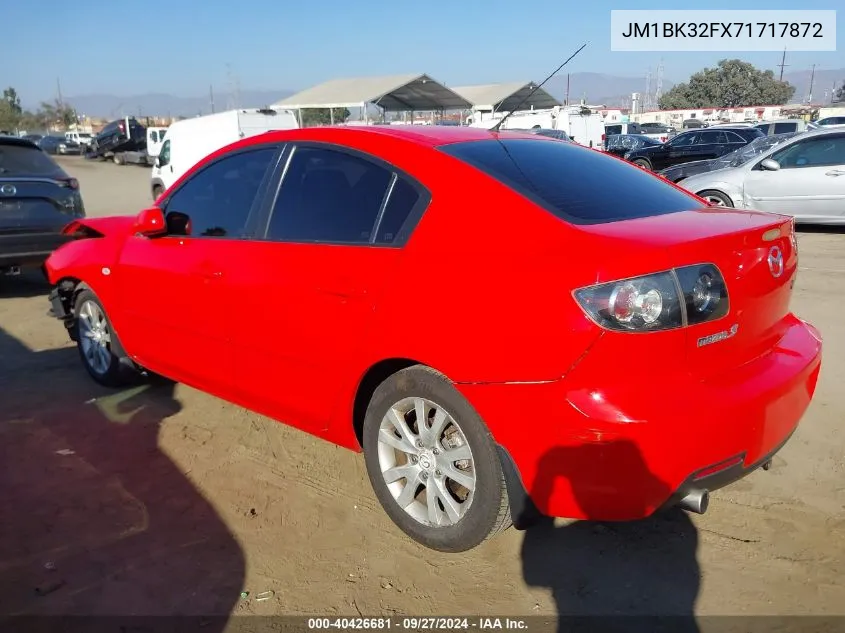 JM1BK32FX71717872 2007 Mazda Mazda3 I