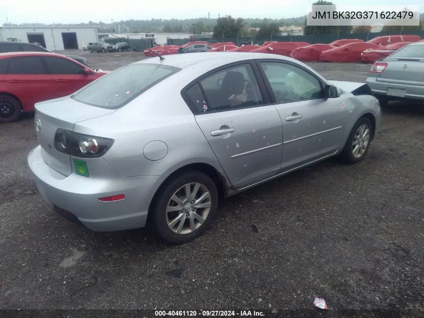 2007 Mazda Mazda3 I VIN: JM1BK32G371622479 Lot: 40461120