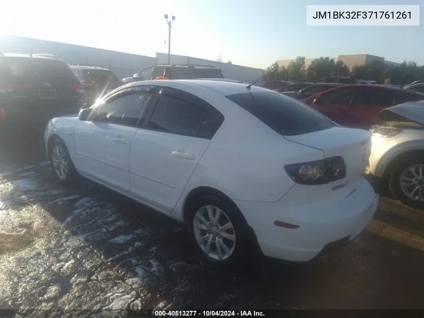 JM1BK32F371761261 2007 Mazda Mazda3 I