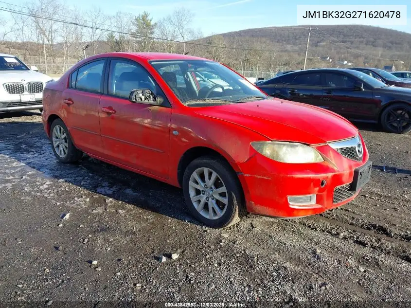 JM1BK32G271620478 2007 Mazda Mazda3 I