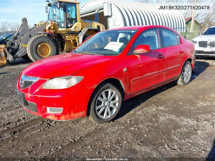 JM1BK32G271620478 2007 Mazda Mazda3 I