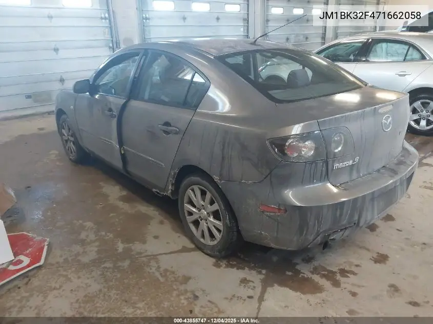 JM1BK32F471662058 2007 Mazda Mazda3 I