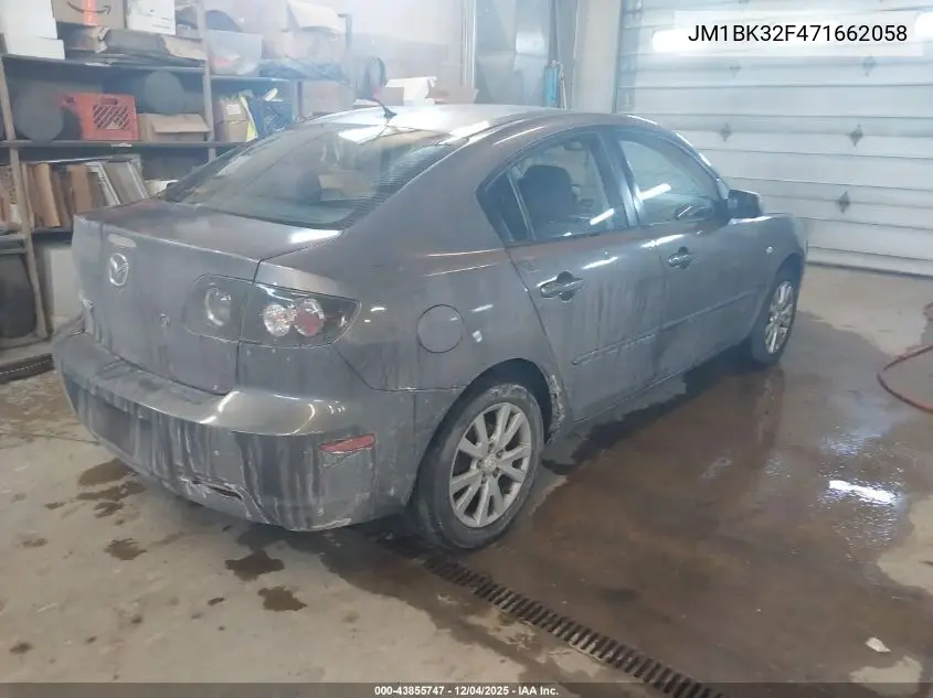 JM1BK32F471662058 2007 Mazda Mazda3 I