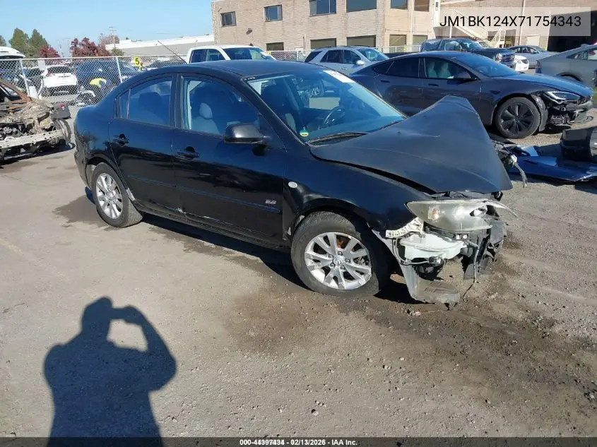 JM1BK124X71754343 2007 Mazda Mazda3 S Sport
