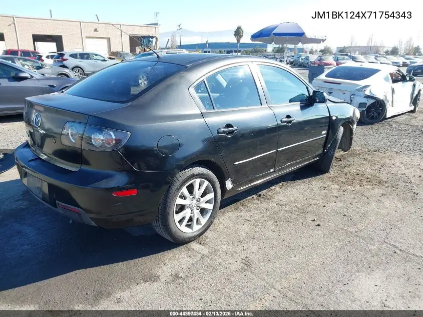 JM1BK124X71754343 2007 Mazda Mazda3 S Sport