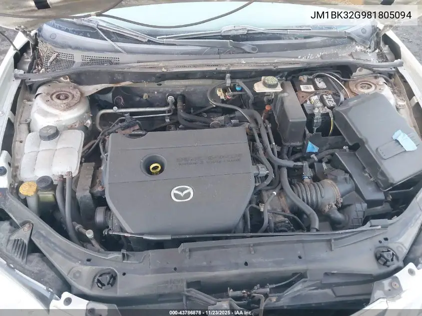 JM1BK32G981805094 2008 Mazda Mazda3 I
