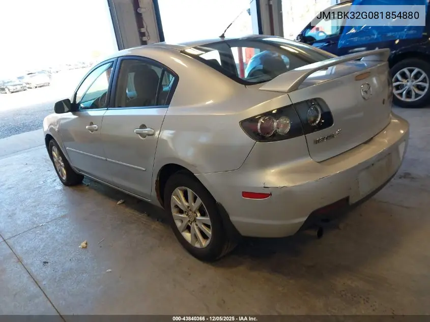 JM1BK32G081854880 2008 Mazda Mazda3 I