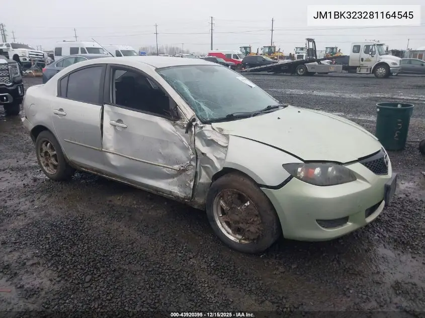 JM1BK323281164545 2008 Mazda Mazda3 S Sport