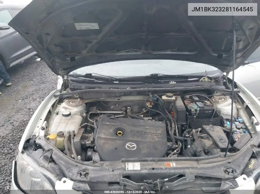 JM1BK323281164545 2008 Mazda Mazda3 S Sport