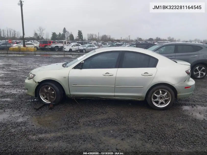 JM1BK323281164545 2008 Mazda Mazda3 S Sport