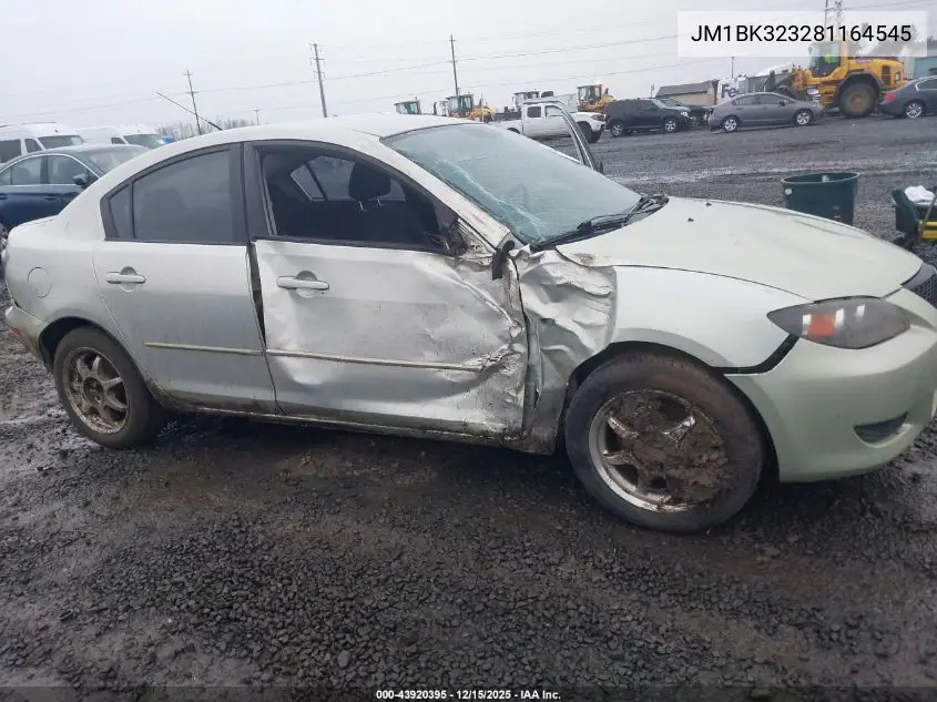 JM1BK323281164545 2008 Mazda Mazda3 S Sport