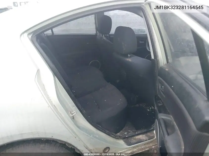 JM1BK323281164545 2008 Mazda Mazda3 S Sport