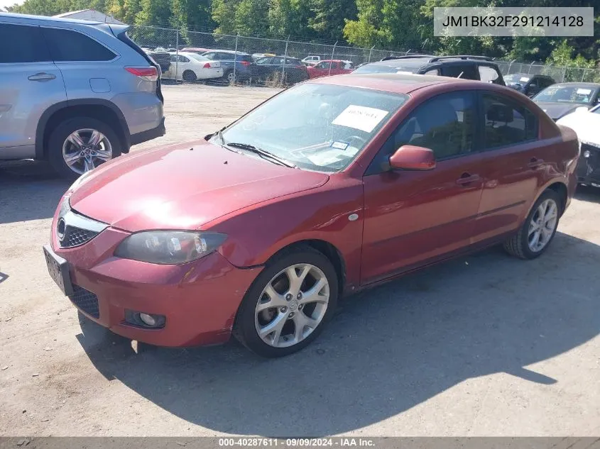 JM1BK32F291214128 2009 Mazda Mazda3 I