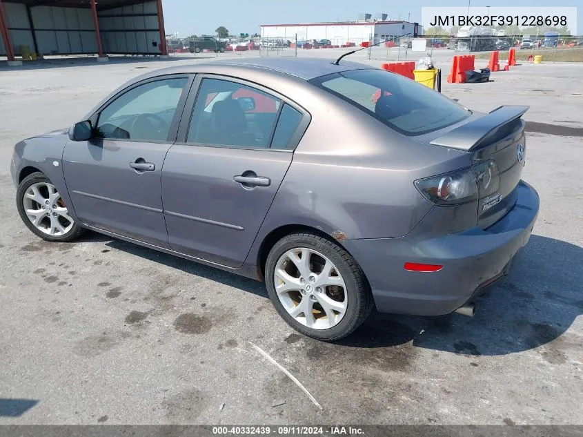 JM1BK32F391228698 2009 Mazda Mazda3 I