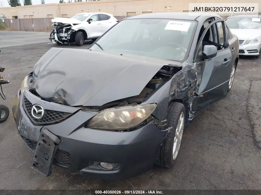 JM1BK32G791217647 2009 Mazda 3 I