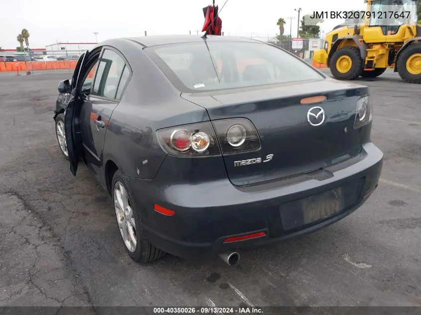 JM1BK32G791217647 2009 Mazda 3 I