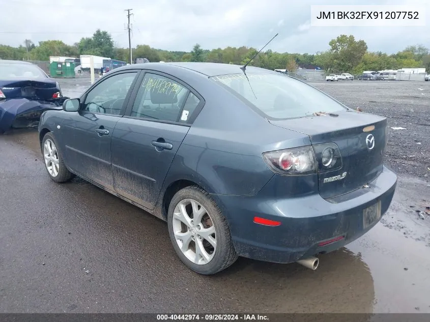 JM1BK32FX91207752 2009 Mazda Mazda3 I