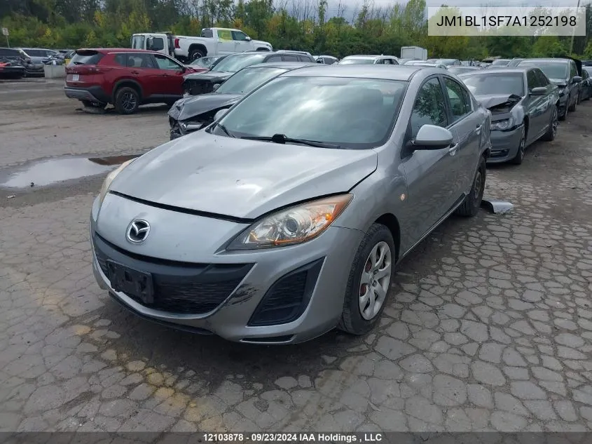 JM1BL1SF7A1252198 2010 Mazda Mazda3