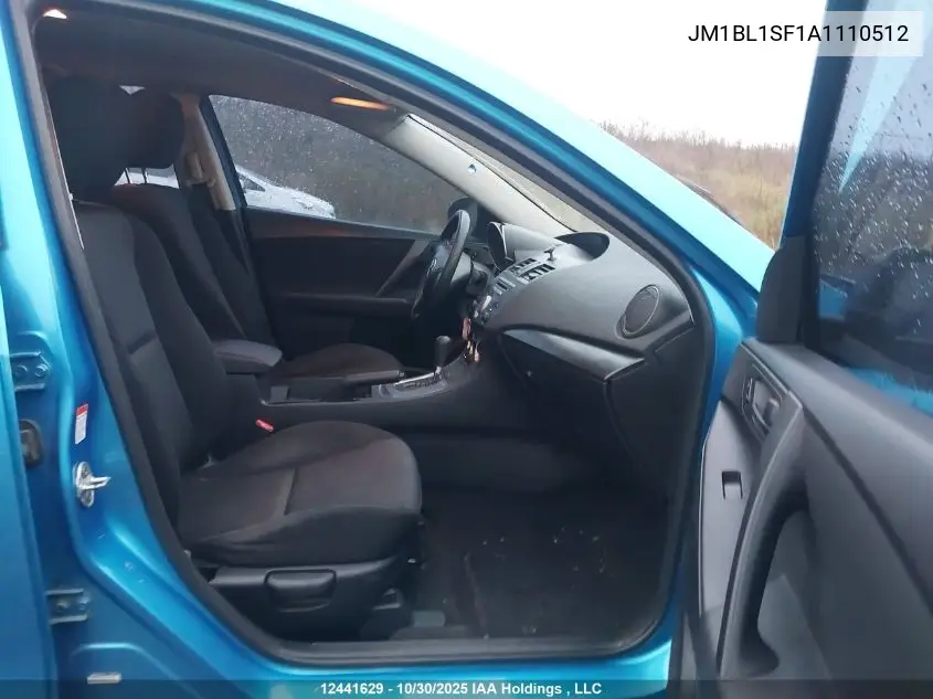 JM1BL1SF1A1110512 2010 Mazda Mazda3 Gs/Gx