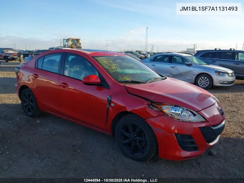 JM1BL1SF7A1131493 2010 Mazda 3 I