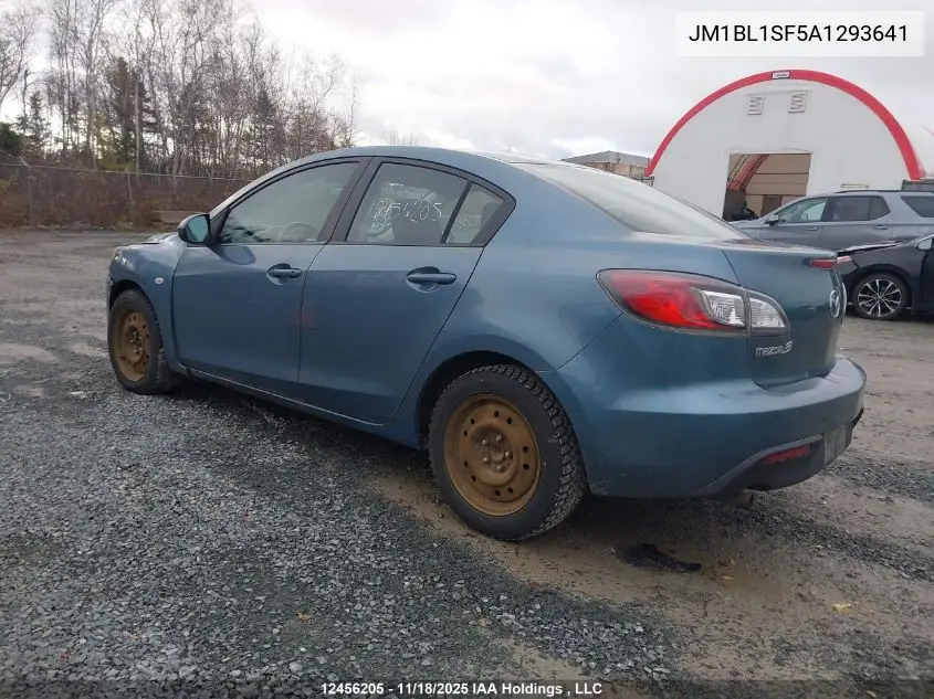 JM1BL1SF5A1293641 2010 Mazda Mazda3 Gs/Gx