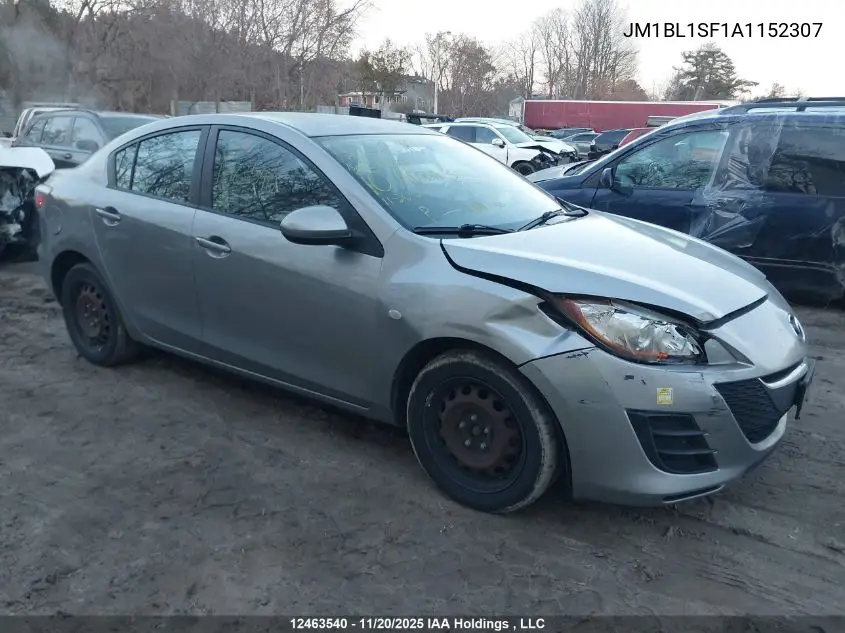JM1BL1SF1A1152307 2010 Mazda Mazda3 Gs/Gx