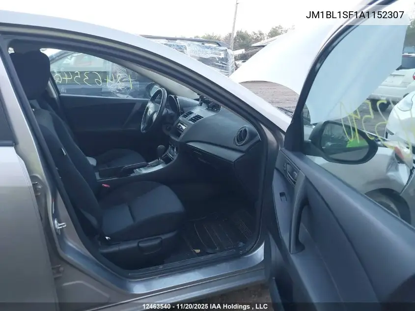 JM1BL1SF1A1152307 2010 Mazda Mazda3 Gs/Gx