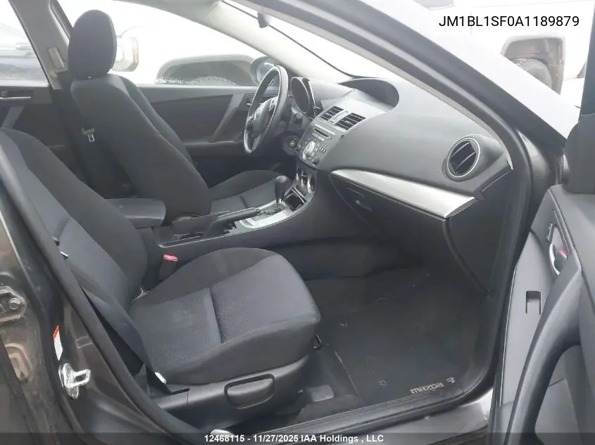 JM1BL1SF0A1189879 2010 Mazda Mazda3 Gs/Gx