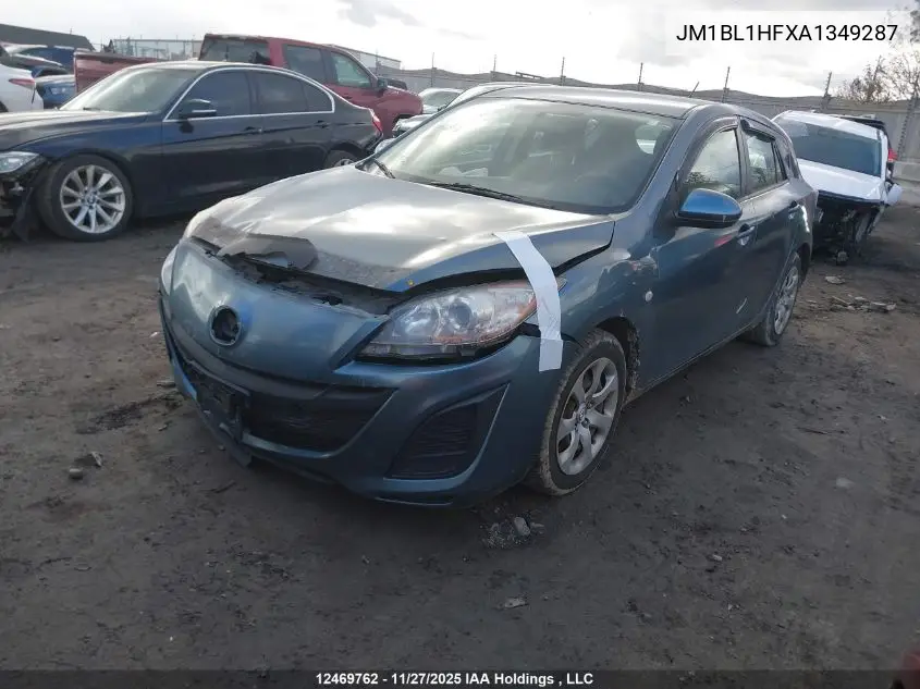 JM1BL1HFXA1349287 2010 Mazda 3 I