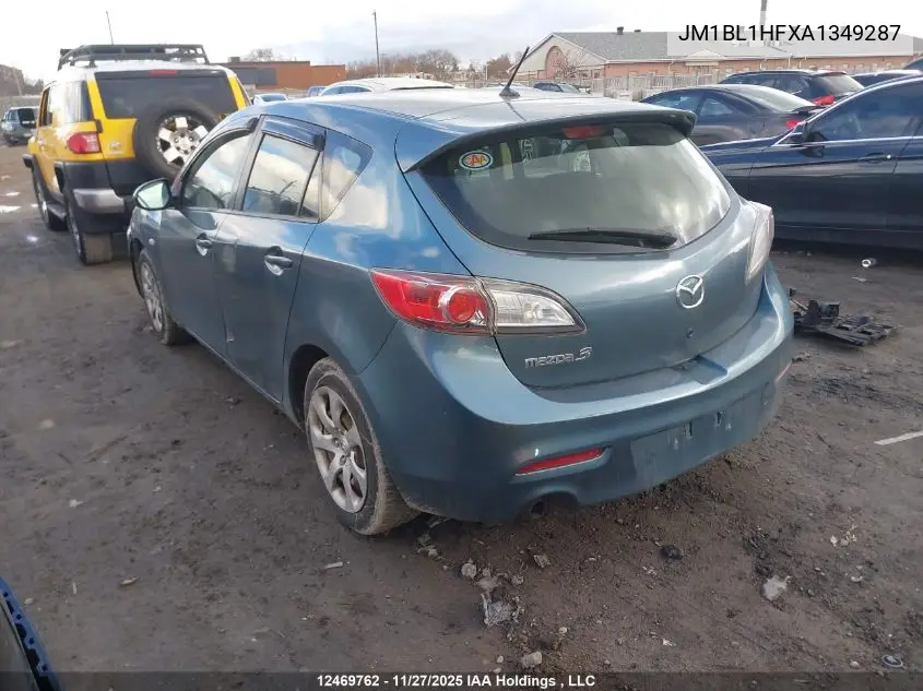JM1BL1HFXA1349287 2010 Mazda 3 I