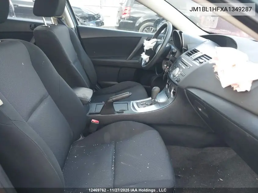 JM1BL1HFXA1349287 2010 Mazda 3 I