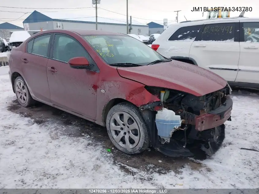 JM1BL1SF7A1343780 2010 Mazda Mazda3 Gs/Gx