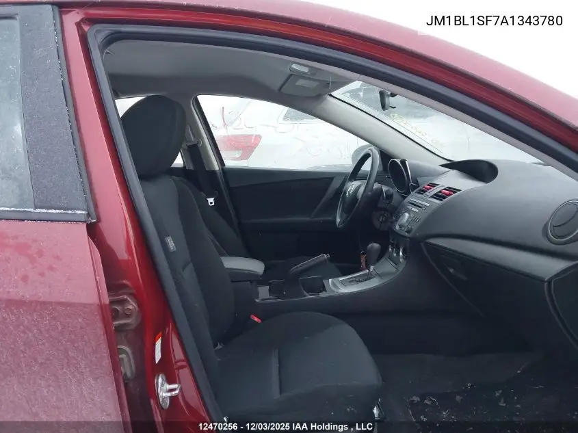 JM1BL1SF7A1343780 2010 Mazda Mazda3 Gs/Gx