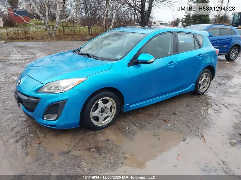 JM1BL1H58A1294328 2010 Mazda 3 S