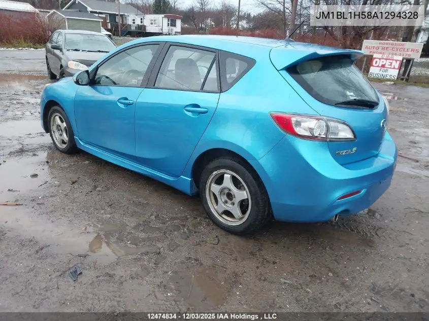 JM1BL1H58A1294328 2010 Mazda 3 S