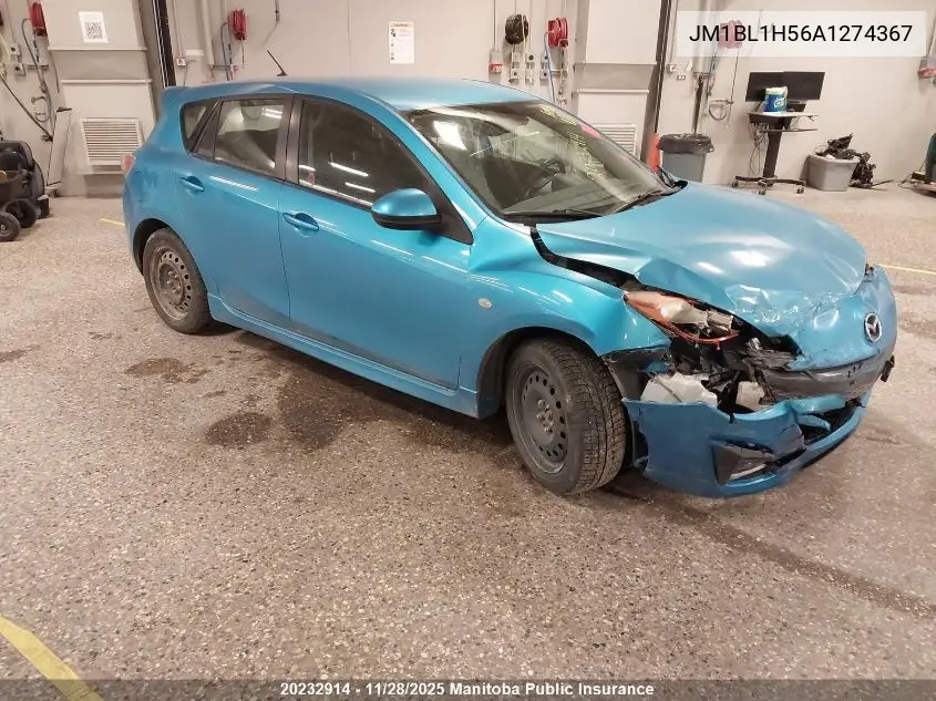 JM1BL1H56A1274367 2010 Mazda Mazda3 Sport Gs