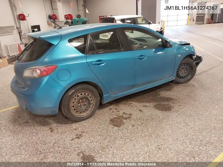 JM1BL1H56A1274367 2010 Mazda Mazda3 Sport Gs