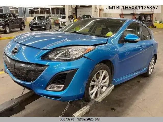JM1BL1H5XA1126867 2010 Mazda 3 S