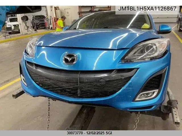 JM1BL1H5XA1126867 2010 Mazda 3 S