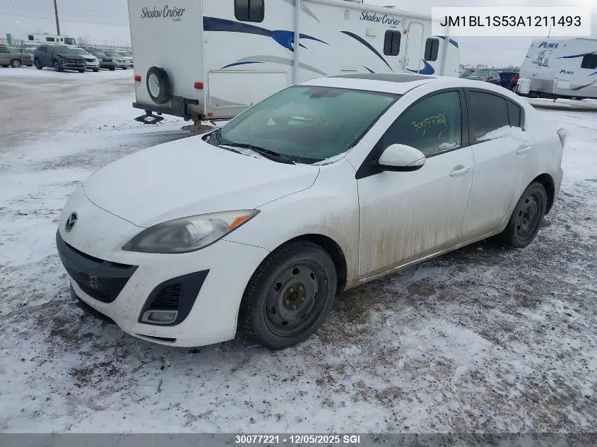JM1BL1S53A1211493 2010 Mazda 3 S