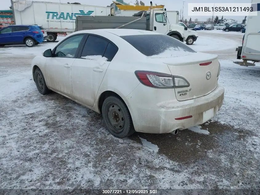 JM1BL1S53A1211493 2010 Mazda 3 S
