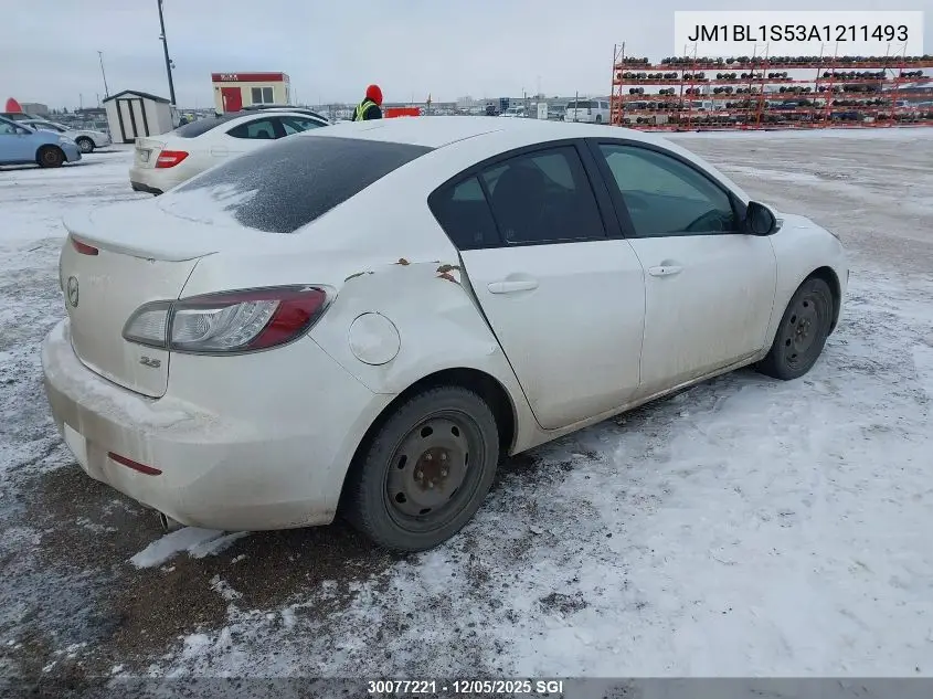 JM1BL1S53A1211493 2010 Mazda 3 S