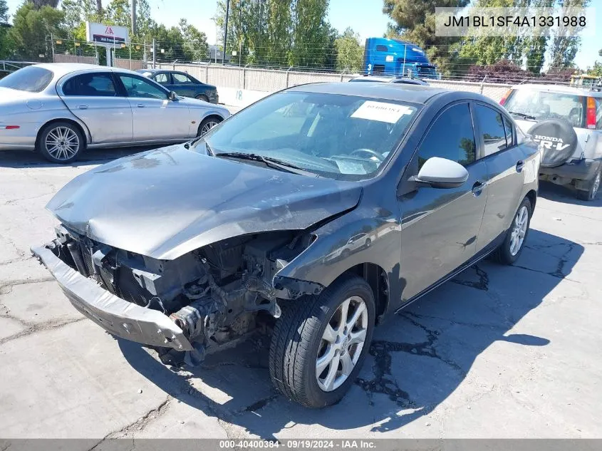 JM1BL1SF4A1331988 2010 Mazda Mazda3 I Touring