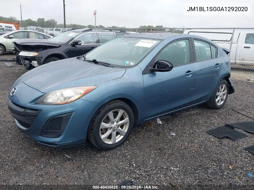 JM1BL1SG0A1292020 2010 Mazda Mazda3 I Touring