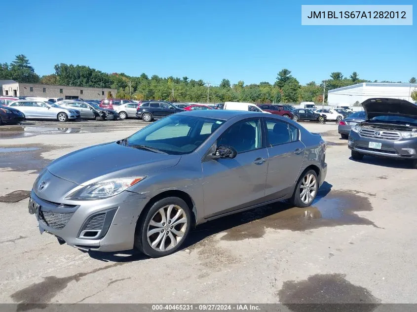 2010 Mazda Mazda3 S Grand Touring VIN: JM1BL1S67A1282012 Lot: 40465231