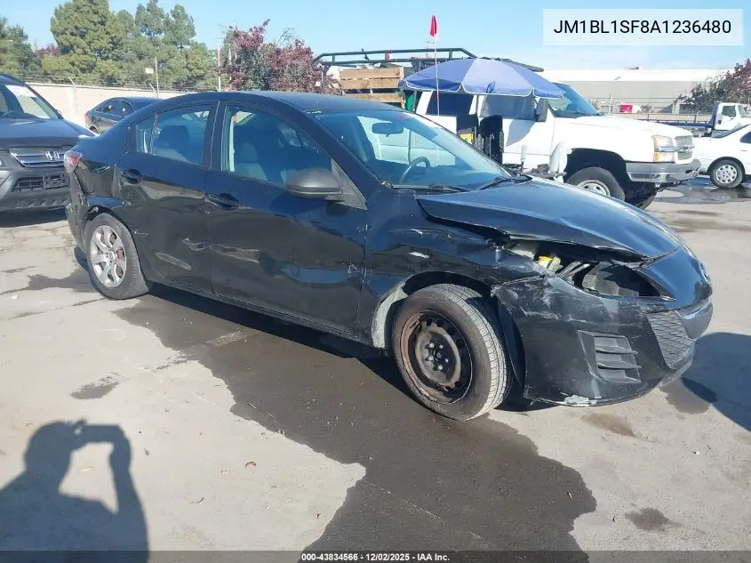 JM1BL1SF8A1236480 2010 Mazda Mazda3 I Sport