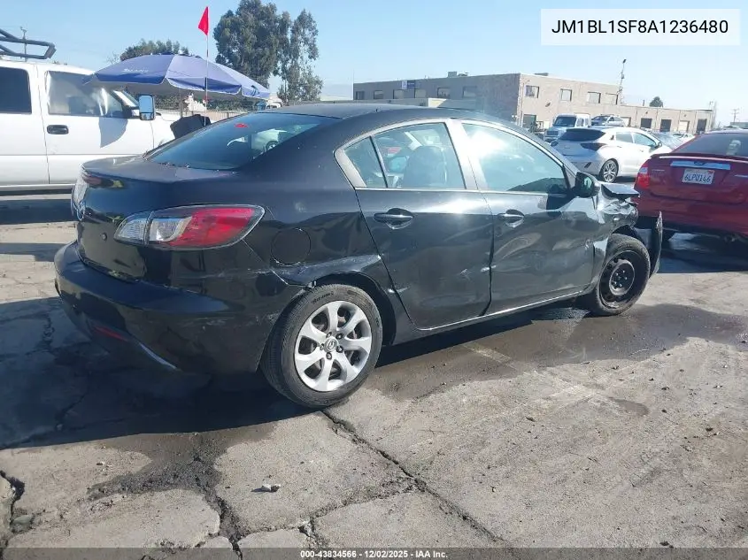 JM1BL1SF8A1236480 2010 Mazda Mazda3 I Sport