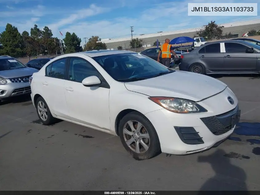 JM1BL1SG3A1103733 2010 Mazda Mazda3 I Touring