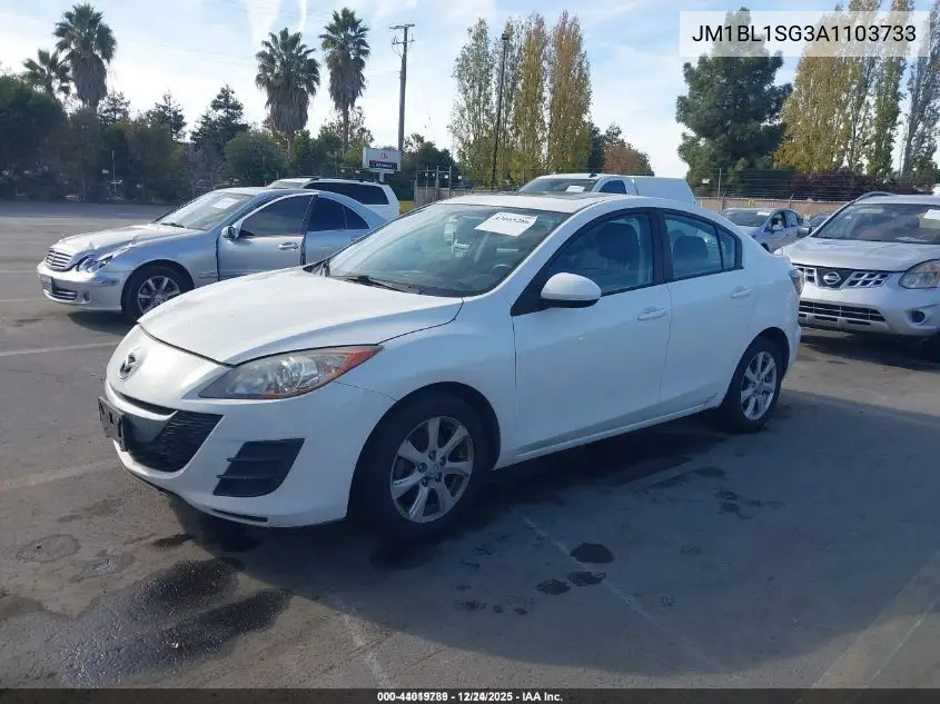 JM1BL1SG3A1103733 2010 Mazda Mazda3 I Touring